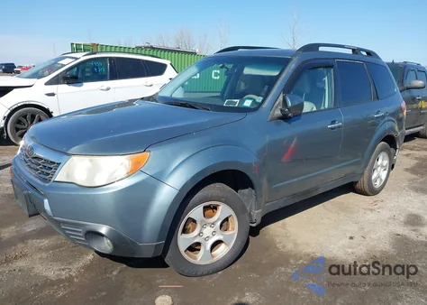 2010 Subaru Forester 2.5X Premium from USA, damaged, VIN JF2SH6CC5AH736186